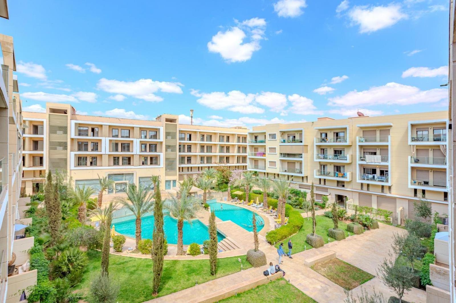 Royal Deluxe Diamond - Marrakech, Luxe Pool View Apartment Marrakesh Exterior photo
