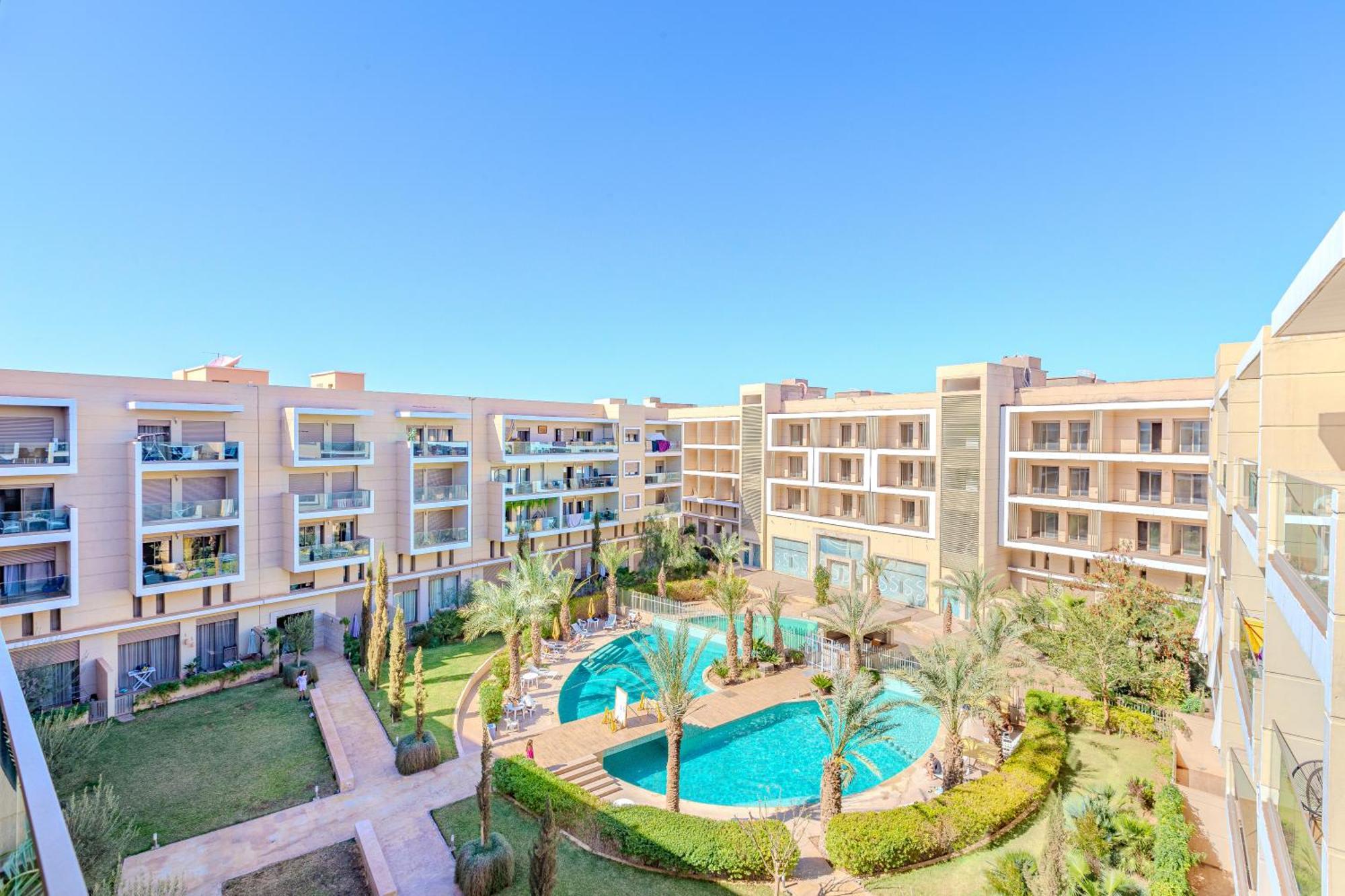 Royal Deluxe Diamond - Marrakech, Luxe Pool View Apartment Marrakesh Exterior photo